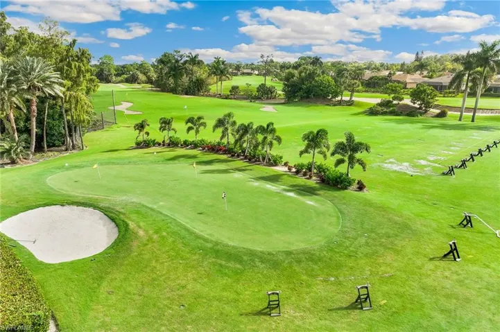 New practice chipping and sand area
