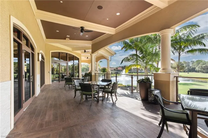 Main Club House Outdoor Dining