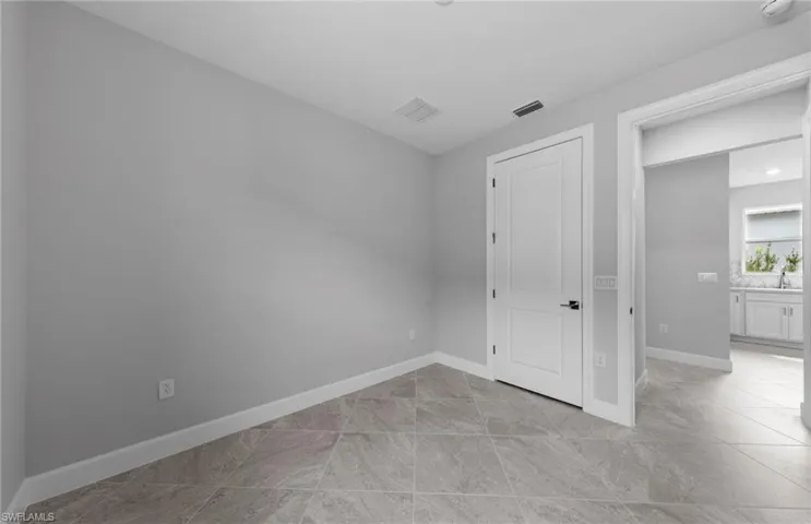 View of unfurnished bedroom