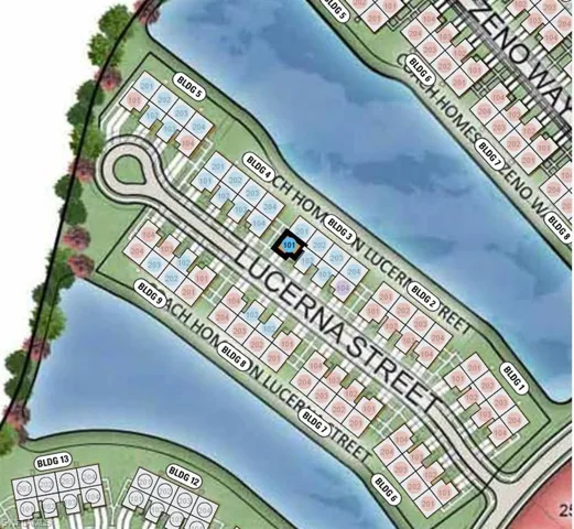 Esplanade by the Islands Coach Homes ~ Site Map