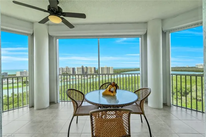Lanai eating area