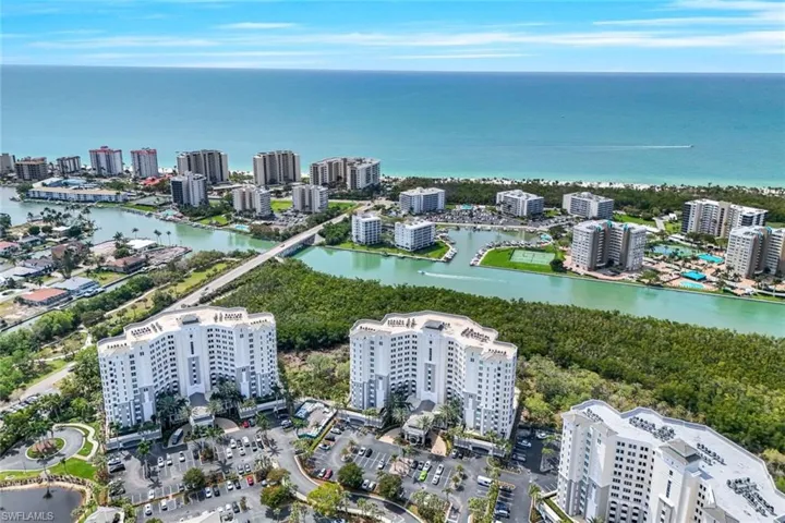 Aerial View of Island Cove Towers at the Dunes