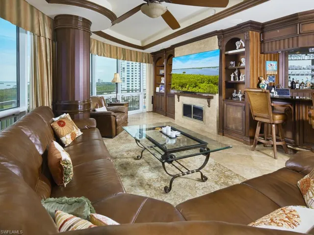 This home offers many so many intimate gathering spaces.