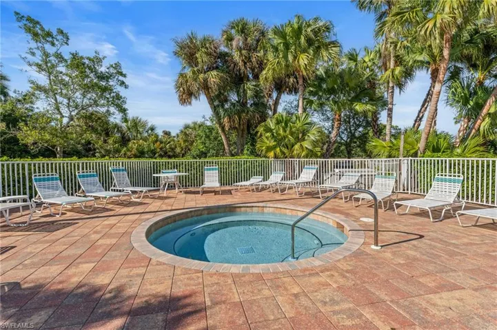 Spa in Community Gazebo Area