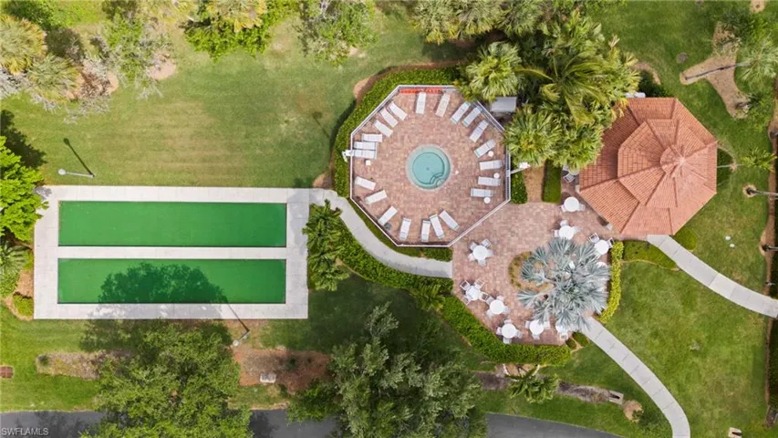 Bocce Courts and Gazebo - Spa Area
