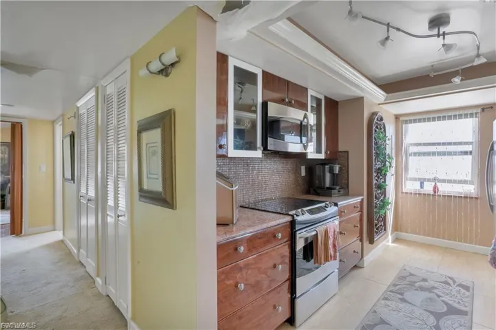 Pre-Ian Kitchen and hallway to bedrooms