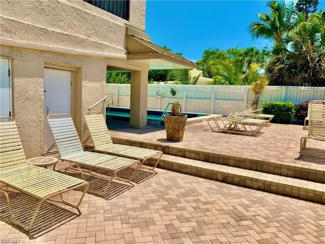 Pre-Ian pool and sun deck
