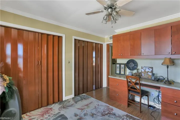 Pre-Ian bedroom and closet