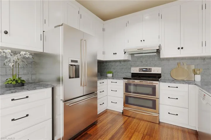 Photo includes reality renovation to showcase the possibility of the kitchen. Design services included with purchase!