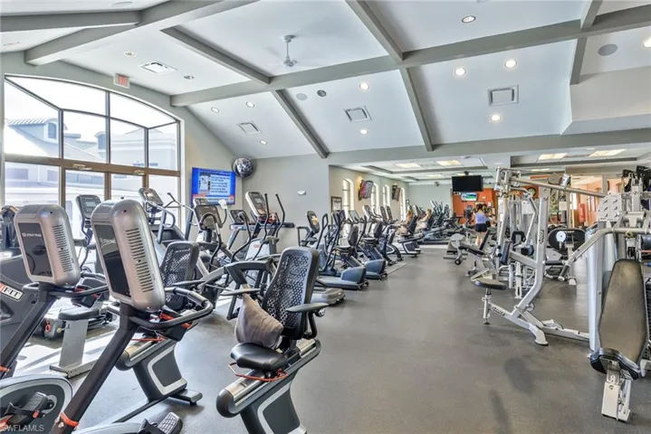 Fitness Center Next to Club House & Pool