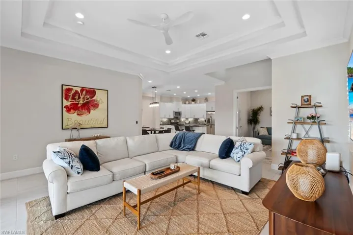 Living room from the back.