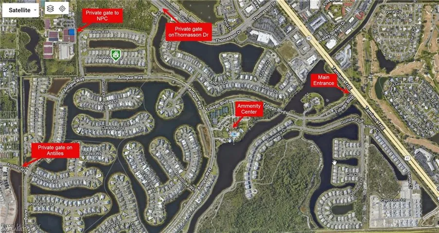 ICP Map with Gate location