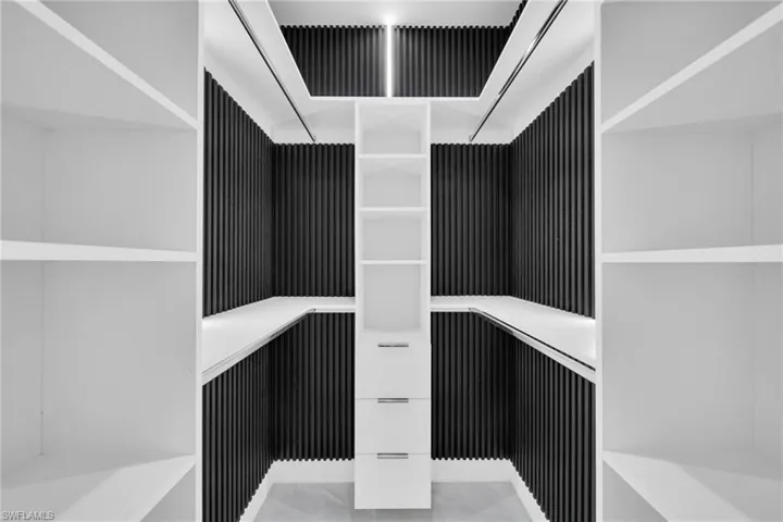 View of spacious closet