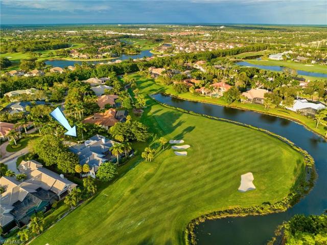 No golf cart paths in sight...just golf course and lake..and a few sand traps!