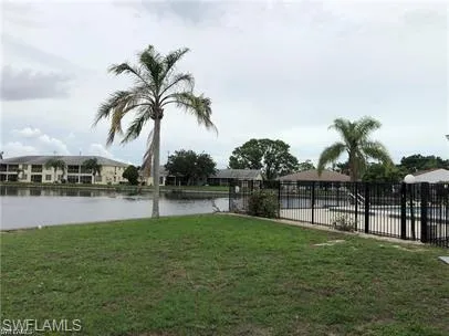 View of yard featuring a water view