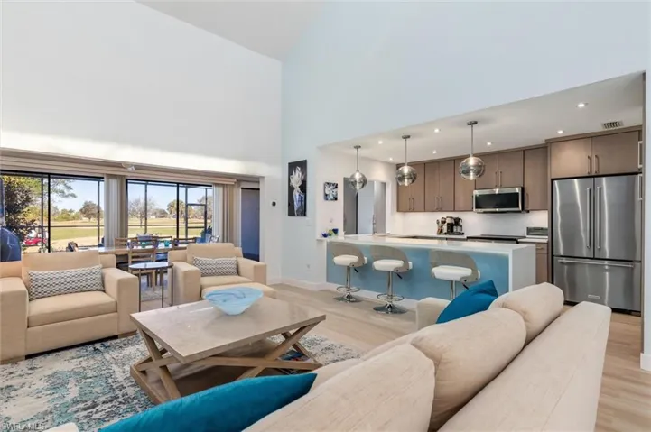 Great Room/Kitchen/Dining area
