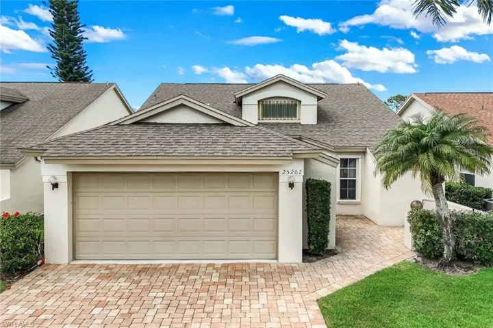 Home features a large two car garage!