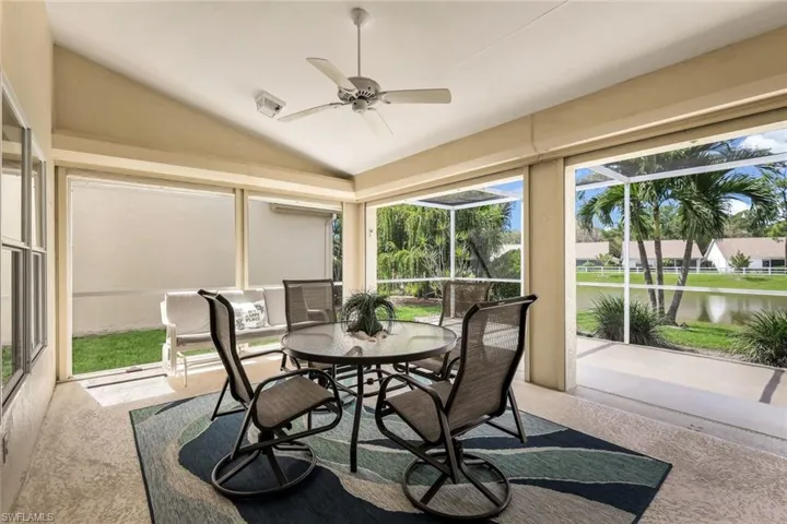 Sip coffee on your lanai while enjoying the lake views.