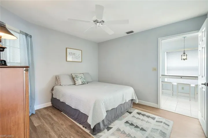 Third bedroom also be utilized as a den/office space.