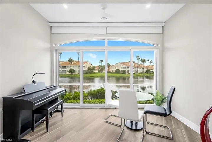Enclosed Lanai adding 108" of living space!