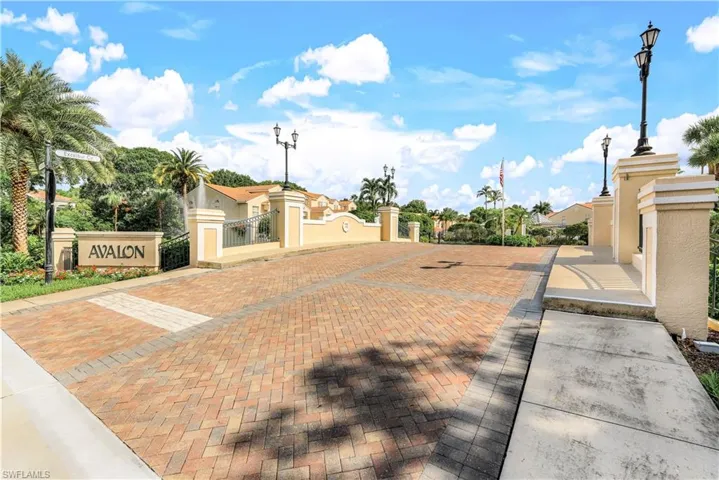 Avalon GATED entrance!