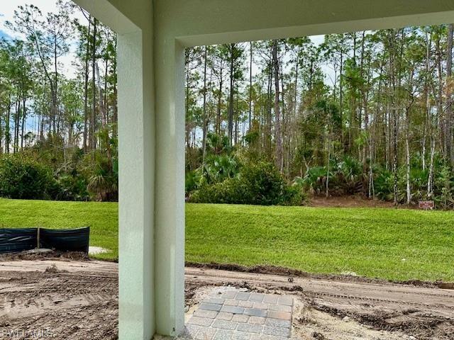 Updated/photo added 1/22/24 - Preserve view from lanai of home being built