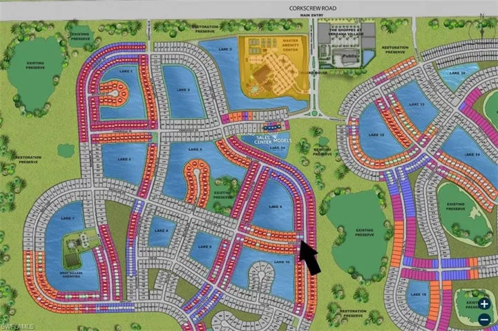 Site map: Lot 611
