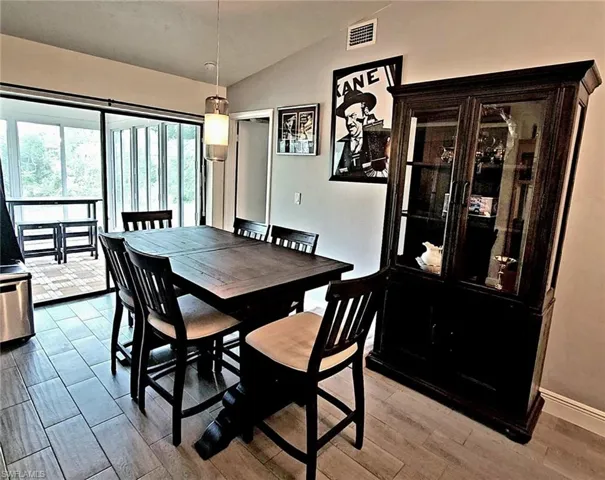 Dining area