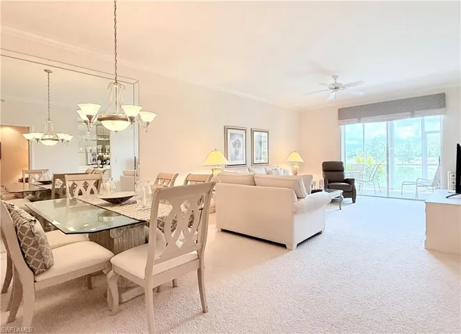 Dining Room Open to Living Room