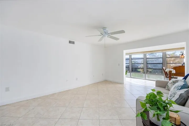 Tiled Living Room