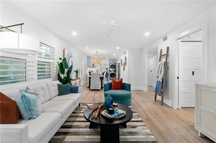 NEW open floor plan was conceptualized and delivered during brand new full renovation for a modern, bright feel.