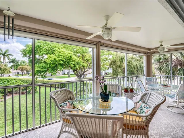 Spacious lanai