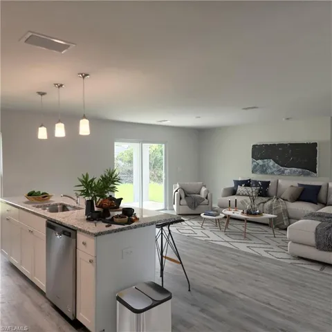 VIRTUALLY STAGED LIVING AREA