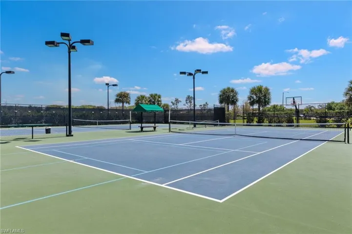 View of sports court