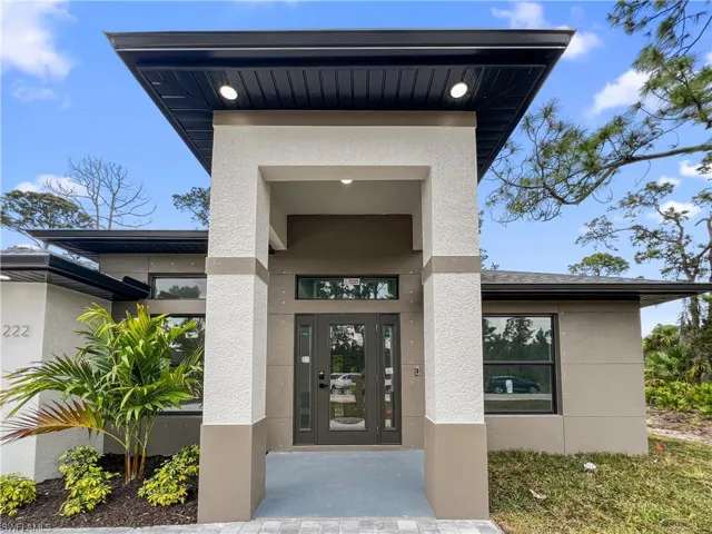 View of exterior entry