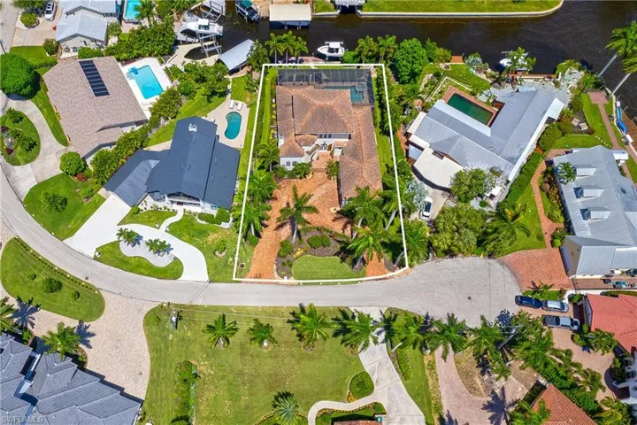 View of drone / Aerial view