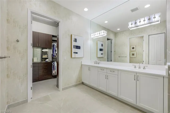 Primary Bathroom with Dual Sinks