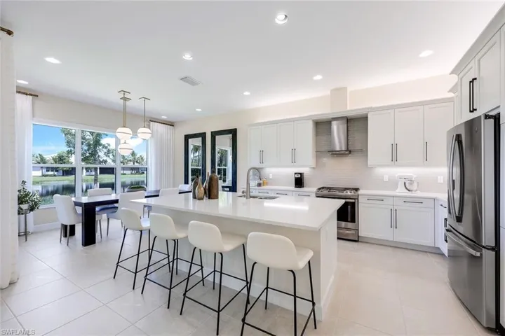 Kitchen with Gas Range