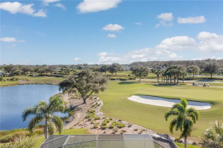 View of property's community with a water view