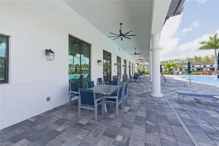Pool area