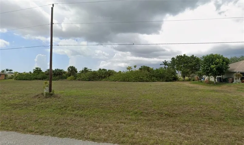 View of green lawn
