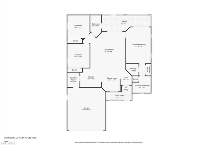 1469  Franklin  LN, North Port, FL 34286