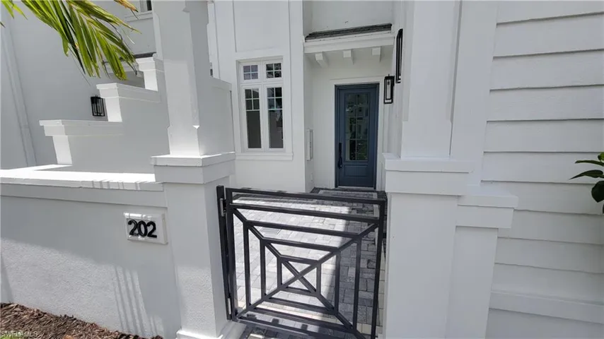 View of property front entrance
