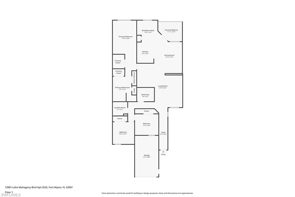 13981 Lake Mahogany BLVD, Fort Myers, FL 33907,225062202