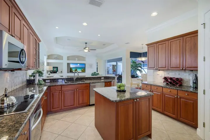 Kitchen view 2