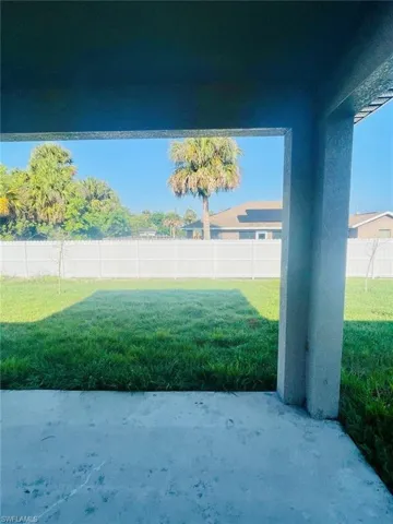 View of yard featuring a patio area