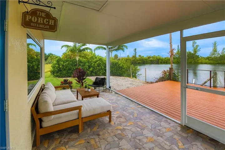 Expansive screened-in porch and open-air deck create the perfect outdoor oasis.