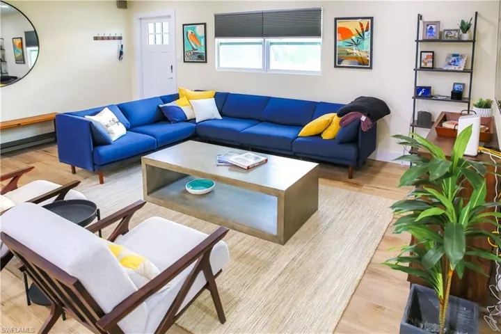 Designed for both comfort and entertaining.