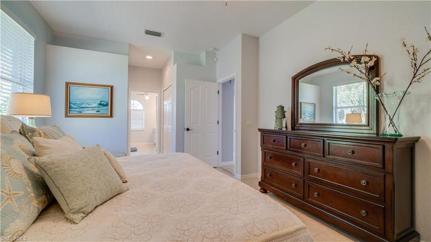 The master bedroom | ensuite is quite large easily accommodating large furniture and furnishings.