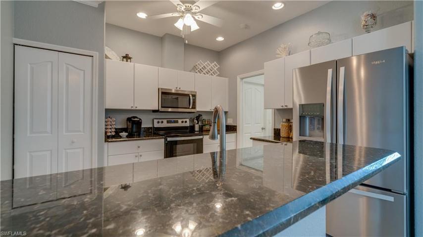 The pantry offers much room for all of your culinary delights and cooking essentials.